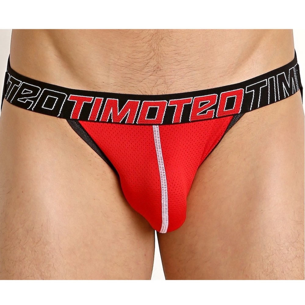 Timoteo AeroTech Mesh Jock NWT RARE sold out style Polyester / nylon / spandex - Picture 3 of 7